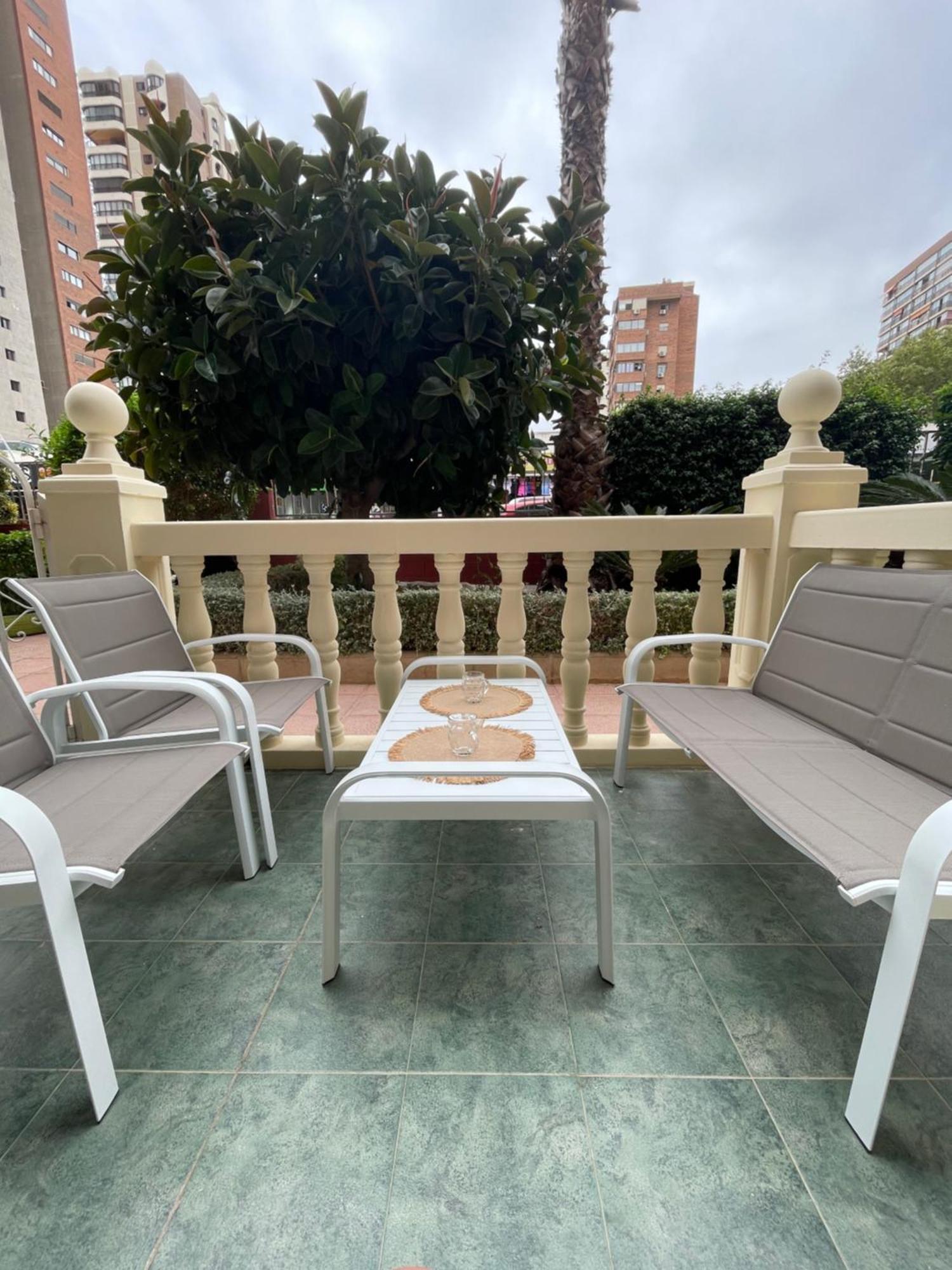 Super Terrace Levante Front Line Apartment Los Ranchos Self Check-In, Free Parking Benidorm Bagian luar foto