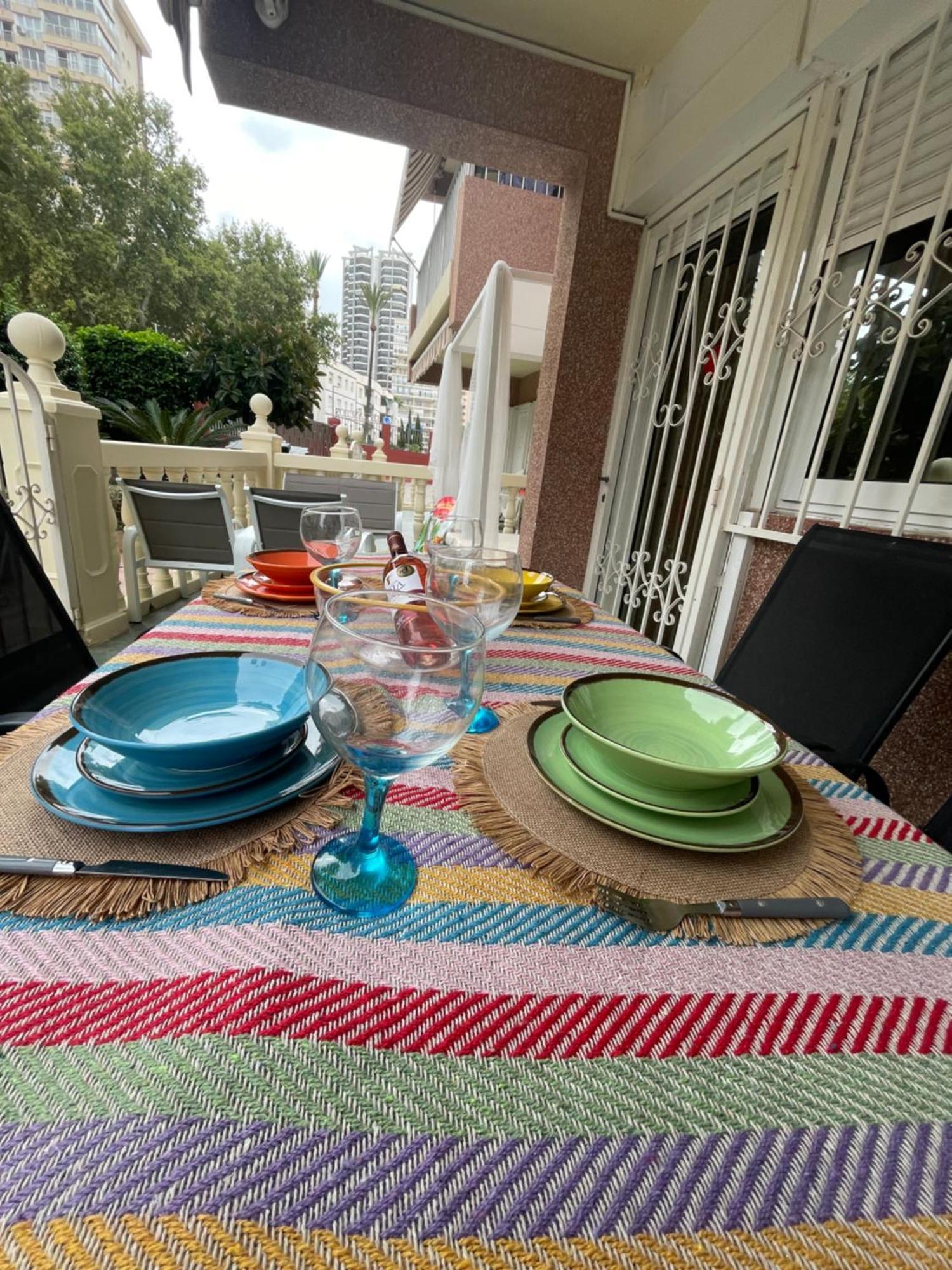 Super Terrace Levante Front Line Apartment Los Ranchos Self Check-In, Free Parking Benidorm Bagian luar foto