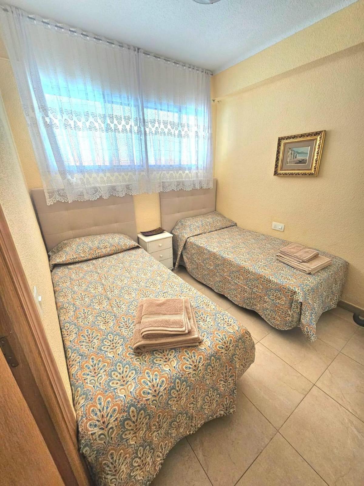 Super Terrace Levante Front Line Apartment Los Ranchos Self Check-In, Free Parking Benidorm Bagian luar foto