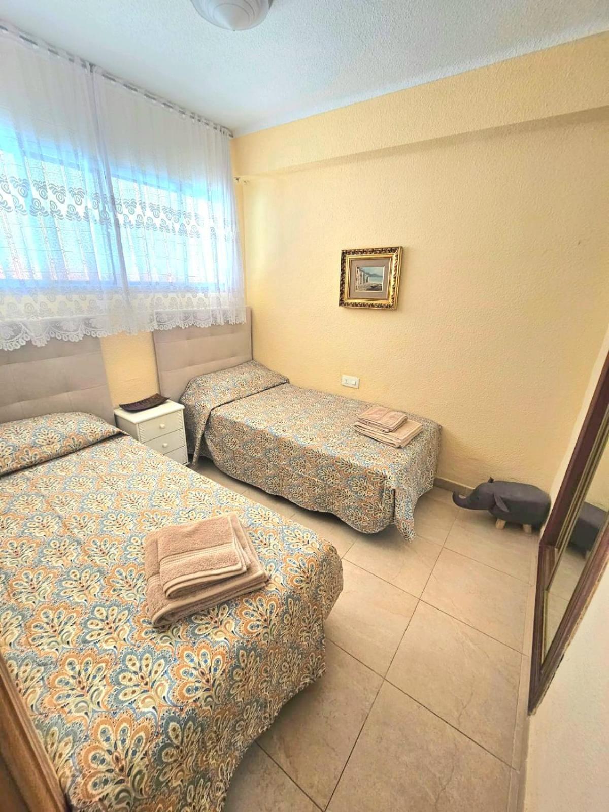Super Terrace Levante Front Line Apartment Los Ranchos Self Check-In, Free Parking Benidorm Bagian luar foto